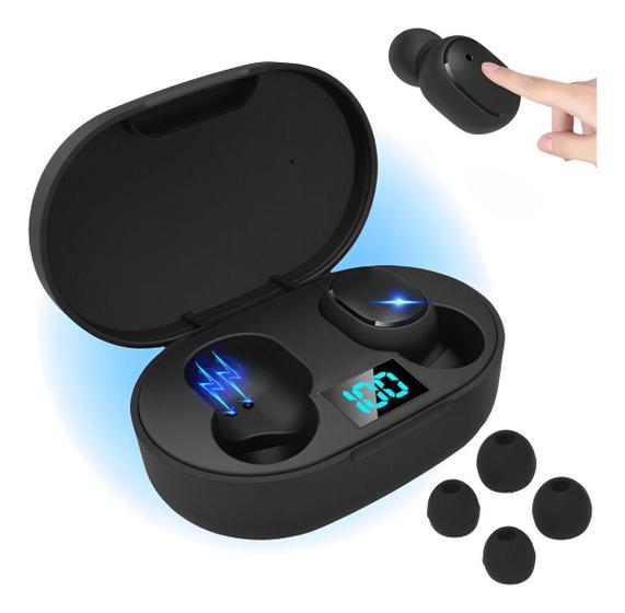 Imagem de Fone de ouvido Bluetooth In-Ear Duplo TWS Premium Sem Fio