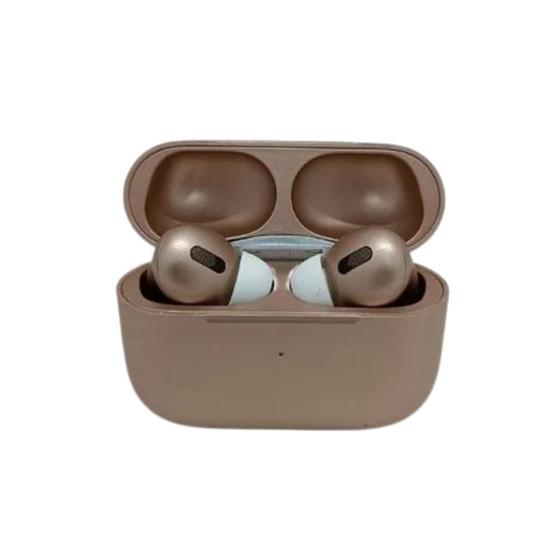 Imagem de Fone de Ouvido Bluetooth InPods PRO 13 Dourado Metálico Booglee