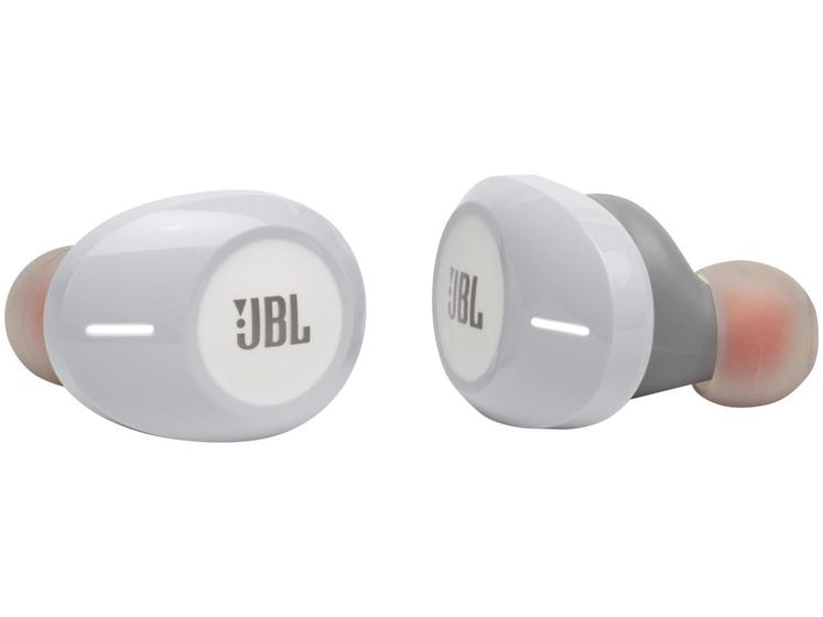 Fone de Ouvido Bluetooth JBL Tune HP 125TWS - True Wirelles com Microfone Branco Imagem de Fone de Ouvido Bluetooth JBL Tune HP 125TWS