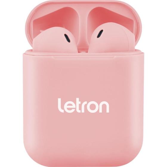 Imagem de Fone de Ouvido Bluetooth Letron BOX Rosa