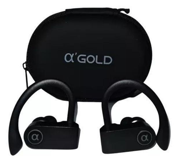 Imagem de Fone De Ouvido Bluetooth Microfone Sem Fio - Gold