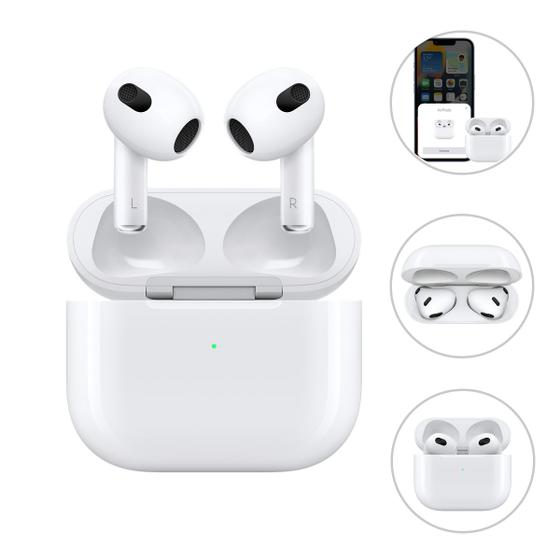 Imagem de Fone de Ouvido Bluetooth para Phone 11 12 13 14 15 e 16 Com Estojo de Recarga