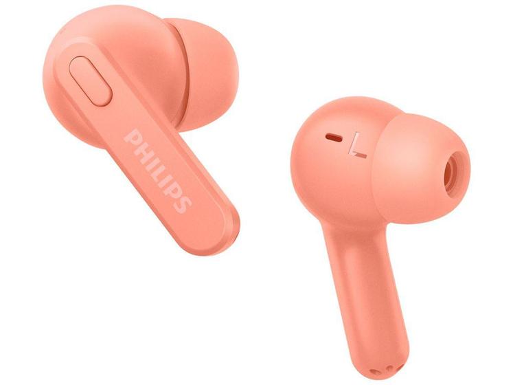 Imagem de Fone de Ouvido Bluetooth Philips TWS  - Intra-auricular com Microfone Rosa