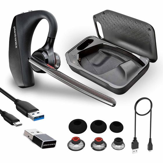 Imagem de Fone de Ouvido Bluetooth Plantronics Poly Voyager 5200 UC - Com Pacote