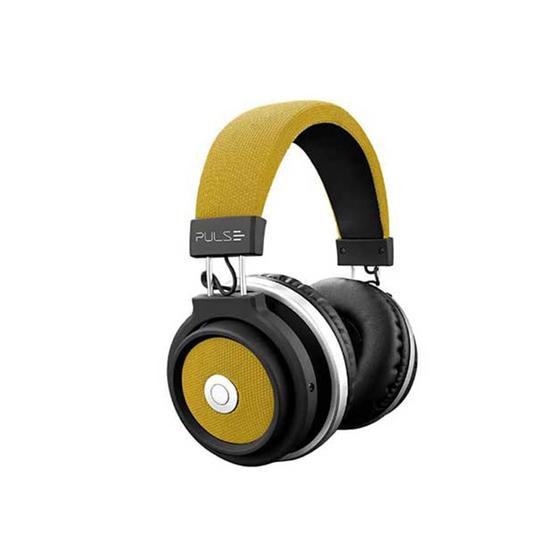Fone de Ouvido Bluetooth Pulse Large Amarelo - Multilaser Menor preço em Fone de Ouvido Bluetooth Pulse Large Amarelo - Multilaser