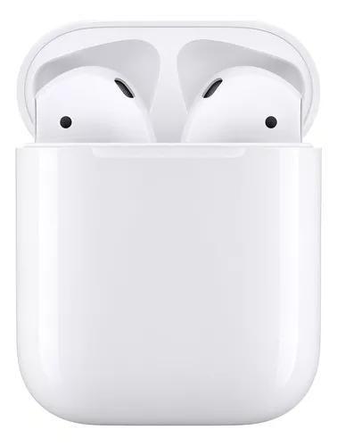 Imagem de  Fone de ouvido Bluetooth sem fio AirPods2 Geração com estojo de recarga Branco-Apple, (não é PRO) 