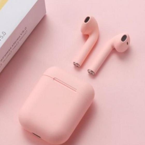 Imagem de Fone De Ouvido Bluetooth Sem Fio  Android e IOS Rosa