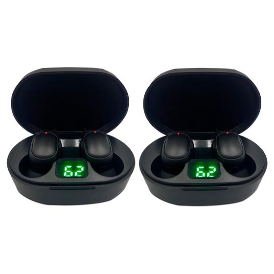 Imagem de Fone De Ouvido Bluetooth Sem Fio In Ear C Microfone 5.3 2x