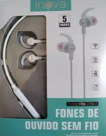 Imagem de Fone de ouvido bluetooth sem fio sport inova fon-2258d
