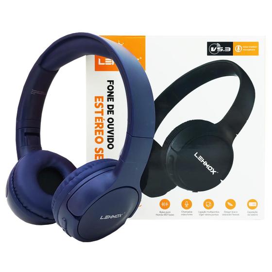 Imagem de Fone de Ouvido Bluetooth Sem Fio Wireless Original Lehmox