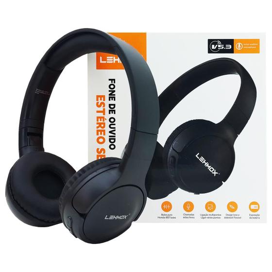 Imagem de Fone de Ouvido Bluetooth Sem Fio Wireless Original Lehmox