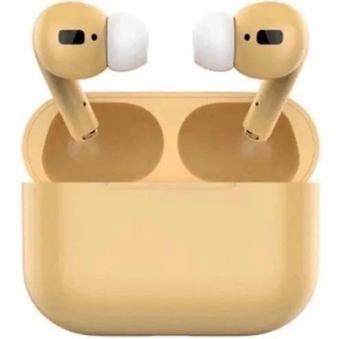 Imagem de Fone de Ouvido Bluetooth TWS Intra Auricular Touch com Base Carregadora e Microfone Inpods 13 - Amarelo Claro