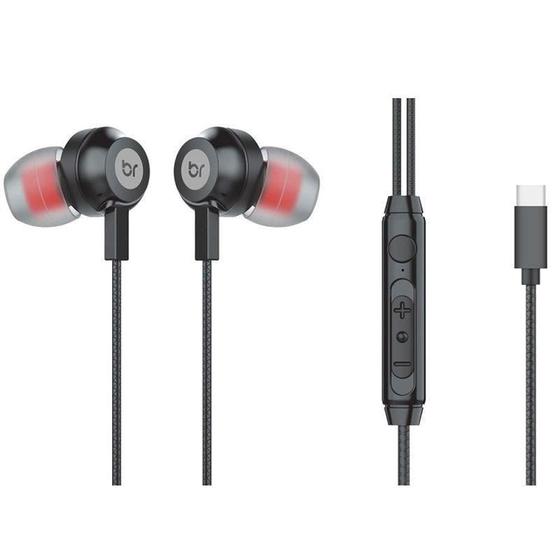 Imagem de Fone De Ouvido Bright Intra Auricular Com Microfone Ghost Usb-C Fn574