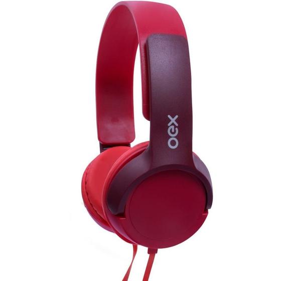 Imagem de Fone de Ouvido c/Microfone Headphone Teen Cabo 1,2m Rosa