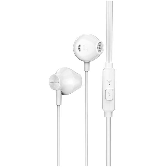 Imagem de Fone de ouvido c/ microfone taue101wt/00 branco - philips