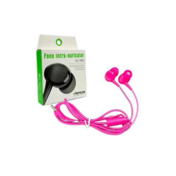 Imagem de Fone De Ouvido Com fio Microfone Plug 3.5mm p2