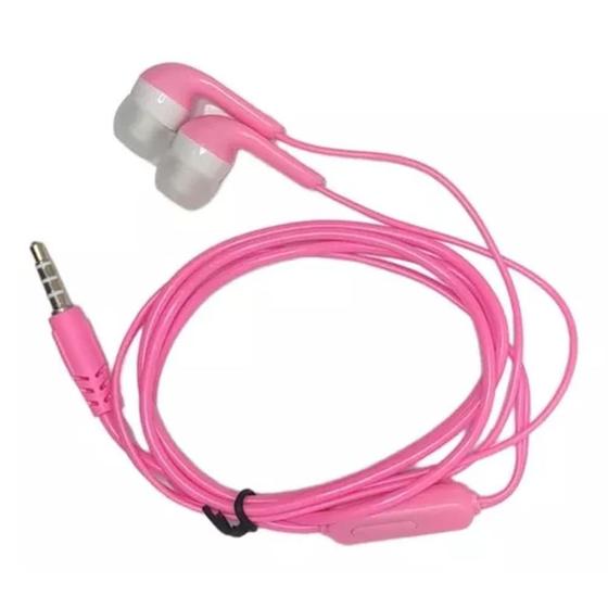 Imagem de Fone de Ouvido com Microfone FON-10032 Rosa - Inova
