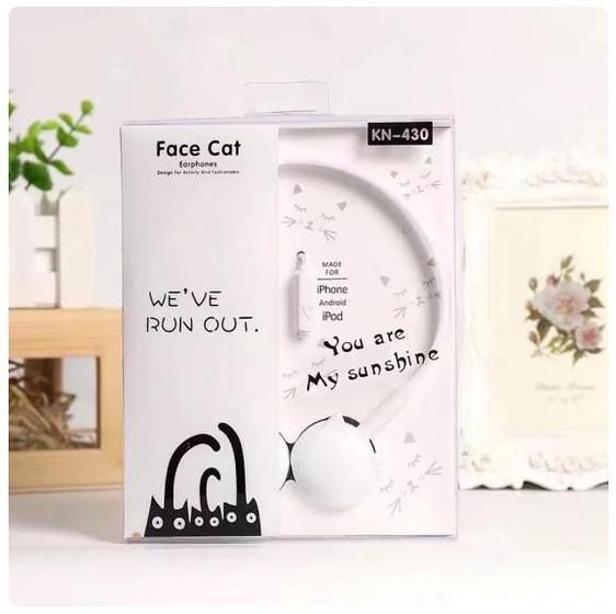 Imagem de Fone De Ouvido Com Microfone Gatinho T-430