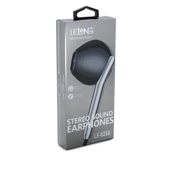 Imagem de Fone de Ouvido com Microfone Lelong LE-0216