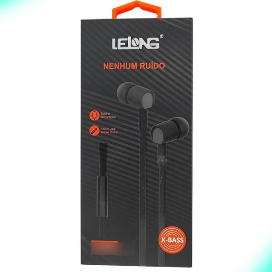Imagem de Fone De Ouvido Com Microfone Lelong ótimo Som Le-0201