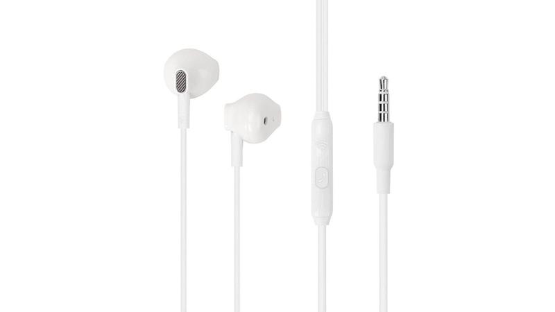 Imagem de Fone De Ouvido Com Microfone Semi-Auricular Branco - VQ-H26