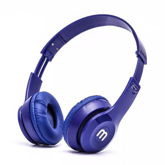 Imagem de Fone De Ouvido Dobravel Com Microfone P2 Knup Azul