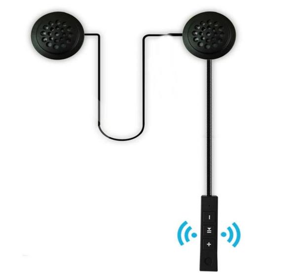 Imagem de Fone De Ouvido e Microfone De Capacete Pra Moto Bluetooth Sem Fio