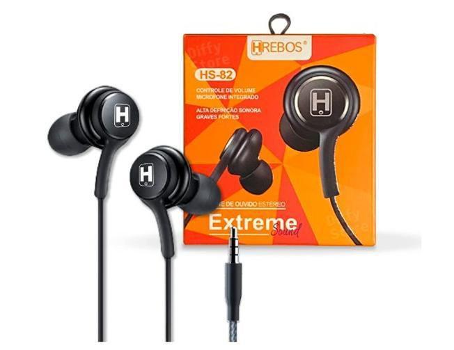 Imagem de Fone De Ouvido Entrada P2 3.5Mm In-Ear Android E Pc Hrebos