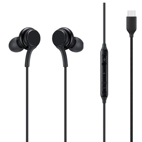Fone de Ouvido Entrada Tipo C Compativel Samsung A53 S10 S20 fe S21 S22 M52 Note 10 Note 20 Ultra Tab S6 - Agold Imagem de Fone de Ouvido Entrada Tipo C Compativel Samsung A53 S10 S20 fe S21 S22 M52 Note 10 Note 20 Ultra Tab S6