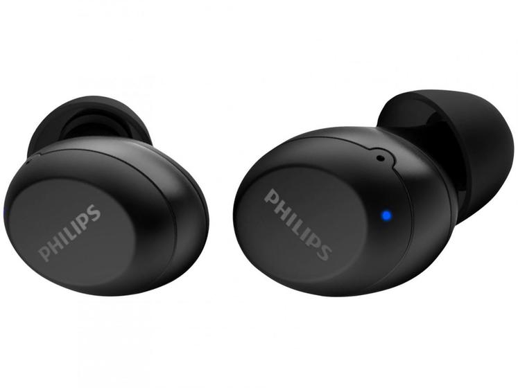 Fone de Ouvido Esportivo Bluetooth Philips - TAT1235BK/97 True Wireless com Microfone Preto Menor preço em Fone de Ouvido Esportivo Bluetooth Philips - TAT1235BK/97 True Wireless com Microfone Preto