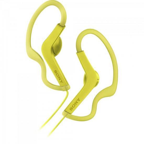 Imagem de Fone de Ouvido Esportivo Resistente à Água EXTRA BASS MDR-AS210/Y Amarelo SONY