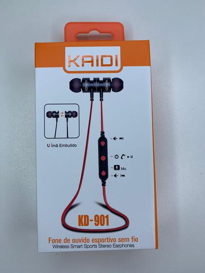 Fone de Ouvido Bluetooth Wireless Sports 4.2 Kaidi Kd901