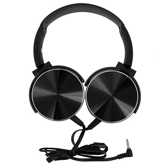 Imagem de Fone De Ouvido Estéreo Headphone Extra Bass Com Fio - Fmsp