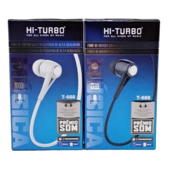 Imagem de Fone De Ouvido Estéreo Microfone T-688 Com Microfone Ent P2
