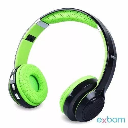 Imagem de Fone De Ouvido Exbom Com Bluetooth V4.2 Verde