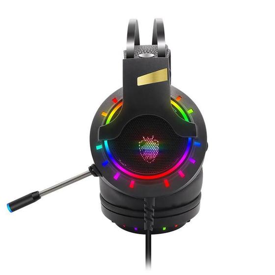 Imagem de Fone de ouvido Game Headset  Usb 7.1 microfone Led Para Pc Notebook