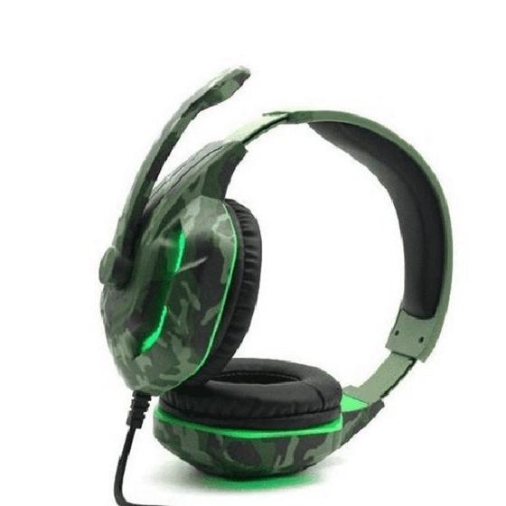 Imagem de Fone de Ouvido Gamer Camuflado Militar G312