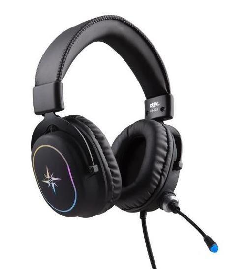 Imagem de Fone De Ouvido Gamer Dex Usb Headset Led Rgb - Df-103