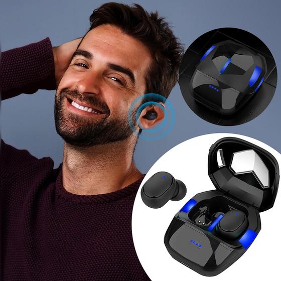 Fone de Ouvido Gamer G6s Bluetooth - Intra-auricular com Baixa Latência ...