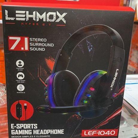 Fone De Ouvido Gamer Pc Usb 7.1 Headset P2 Lehmox Menor preço em Fone De Ouvido Gamer Pc Usb 7.1 Headset P2 Lehmox