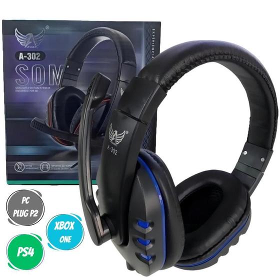 Imagem de Fone De Ouvido Gamer Rgb Headset Headphone P/ Celular Pc Ps4