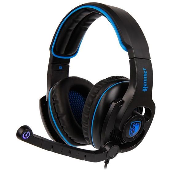 Fone de Ouvido Headset Gamer Hammer 7.1 Sades Sa-923