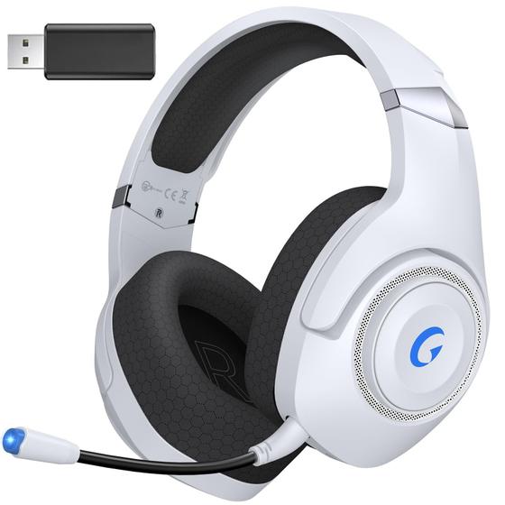 Imagem de Fone de Ouvido Gamer Sem Fio KAPEYDESI Captain 400 - Compatível com PS5/PS4/PC