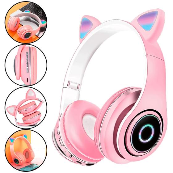 Fone de Ouvido Gatinho KA-910 Estéreo Sem Fio Jogos USB Live Menor preço em Fone de Ouvido Gatinho KA-910 Estéreo Sem Fio Jogos USB Live
