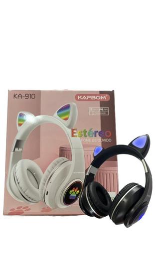 Fone de Ouvido Gatinho KAPBOM-KA910 Menor preço em Fone de Ouvido Gatinho KAPBOM-KA910