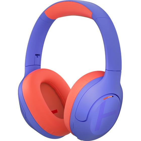 Imagem de Fone de Ouvido Haylou S35 Anc Bluetooth - Roxo/Laranja