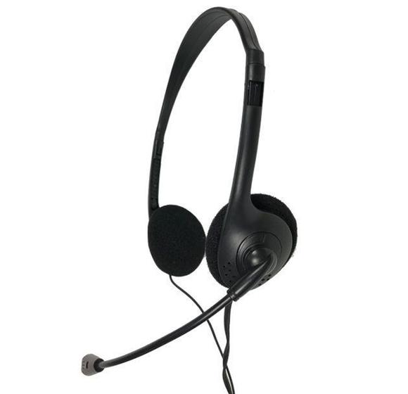 Fone de Ouvido Headset Multimidia Preto Leadership 3969