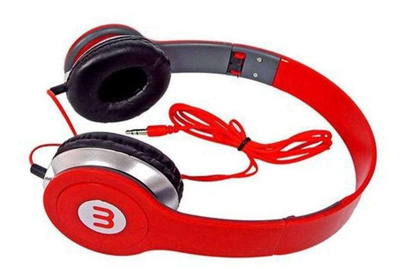 Imagem de Fone De Ouvido Headphone Altomex Vermelho A-567