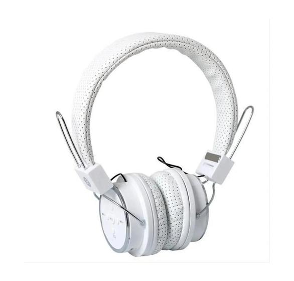 Imagem de Fone de Ouvido Headphone Bluetooth MicroSd Aux Rádio FM Sem Fio Recarregável