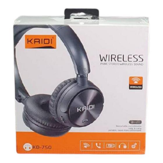 Imagem de Fone De Ouvido Headphone Kaidi - Kd750 Bluetooth